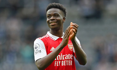 Arsenal có thể sẽ thiếu vắng Bukayo Saka vì chấn thương